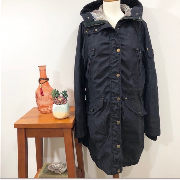 1 Madison Jackets & Blazers - 1 Madison Black Anorak Jacket